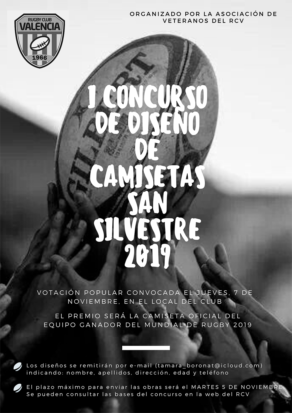 I Concurso de de camisetas para la San Silvestre – Valencia Club